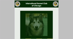 Desktop Screenshot of ikcdogshow.com